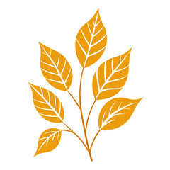 autumn leaves vector illustration