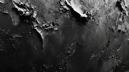 Abstract Black Textured Surface Artistic Background