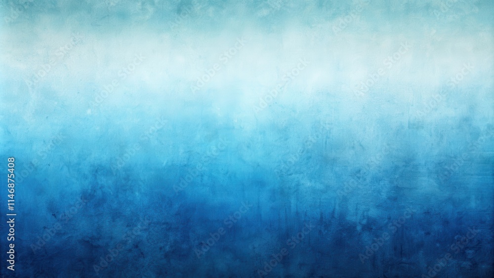 Aufkleber abstract blue and white gradient texture with subtle texture