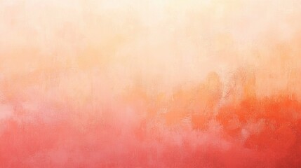 Fototapeta premium A gradient of soft orange and pink tones, with a subtle texture overlay.