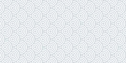 Overlapping creative diamond circle abstract gray pattern waves texture. white geometric digital fabric pattern floral and spiral round use for template, material, element, ornament background.