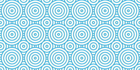 Overlapping creative diamond circle abstract blue pattern waves texture. geometric digital fabric pattern circles floral and spiral round use for template, material, element, ornament background.