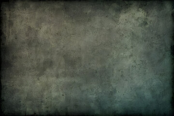 Grunge textured background showing dirty concrete wall with vignette