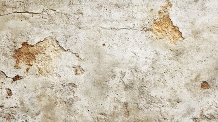 Fototapeta premium Weathered Wall Texture Showing Cracks and Patches