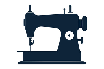 sewing machine clip art vector illustration