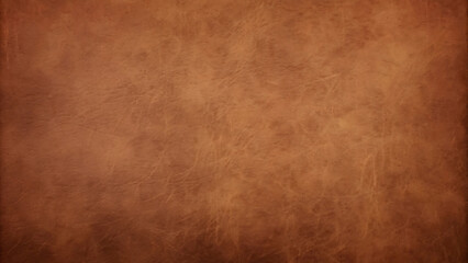 Fototapeta premium Antique brown leather wallpaper with rich textures and aged patina for a vintage and luxurious interior design