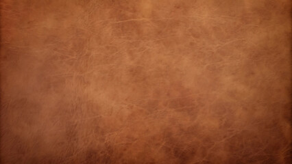 Fototapeta premium Antique brown leather wallpaper with rich textures and aged patina for a vintage and luxurious interior design