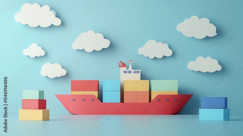 Aufkleber optimizing global supply chains a comprehensive guide efficient shipping logistics