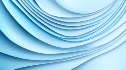 Obraz premium A blue abstract background with wavy lines