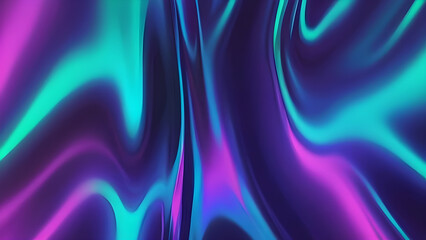 Neon abstract background flowing with vibrant colors