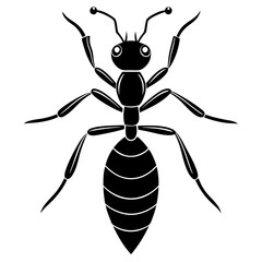 ant silhouette vector illustrator