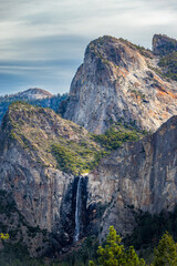 Bridalveil Falls, Yosemite's scenic view