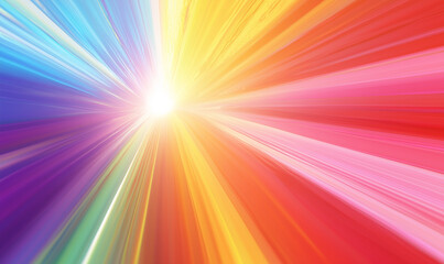 Obraz premium Celebrating lgbtq pride month a vibrant display of equality in colorful light urban environment inspiring visuals