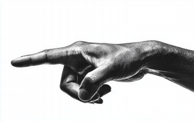 Taking and grabbing, hand gesture, sign isolated on white background