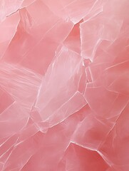Fototapeta premium Pink Crystal Texture Background - Abstract pink, delicate, fragile, smooth, geometrical crystal texture. Represents serenity, beauty, and nature.