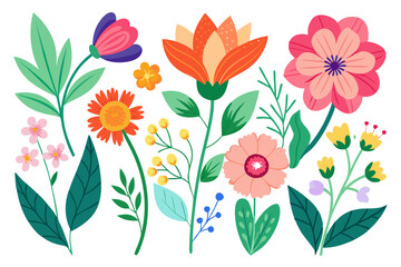 Fototapeta premium pattern with flowers