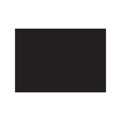 Black solid fill rounded rectangle icon