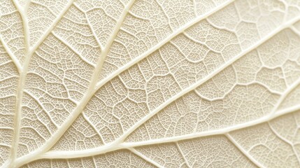 Obraz premium A close-up of the texture on one leaf showcasing its intricate details