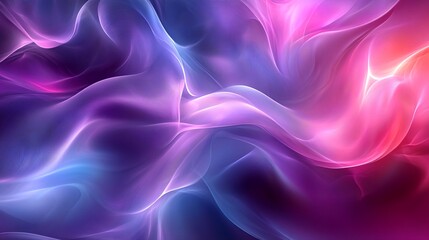 Obraz premium Abstract Art of Glowing Neon Lights and Colors.