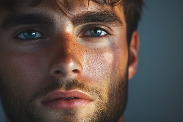 Portrait of a handsome man