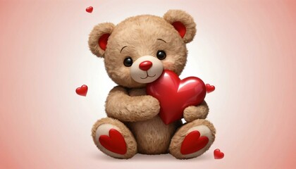teddy bear with heart