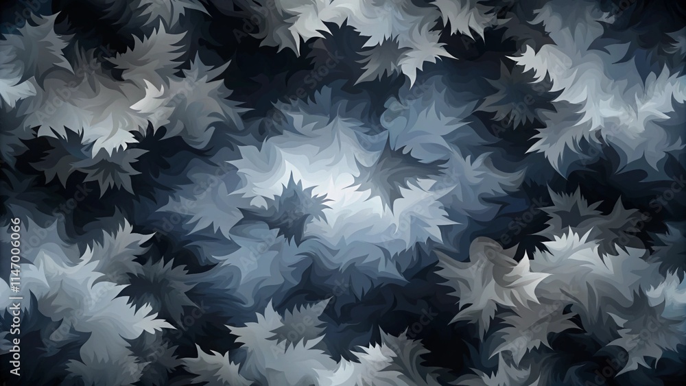 Poster background created with gray and black colors and