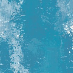 Turkusowe tło, malowane farbą, niebieska tapeta