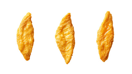 Fototapeta premium Crispy Breaded Fish Filets, Golden Fried Snack Food