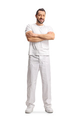 Male massage therapist