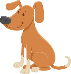 cute cartoon dog or puppy animal character