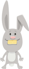 funny cartoon rabbit or bunny animal character