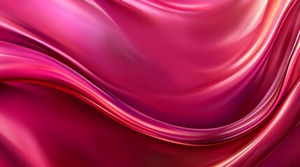 Obraz premium A close up of a pink and red satin background