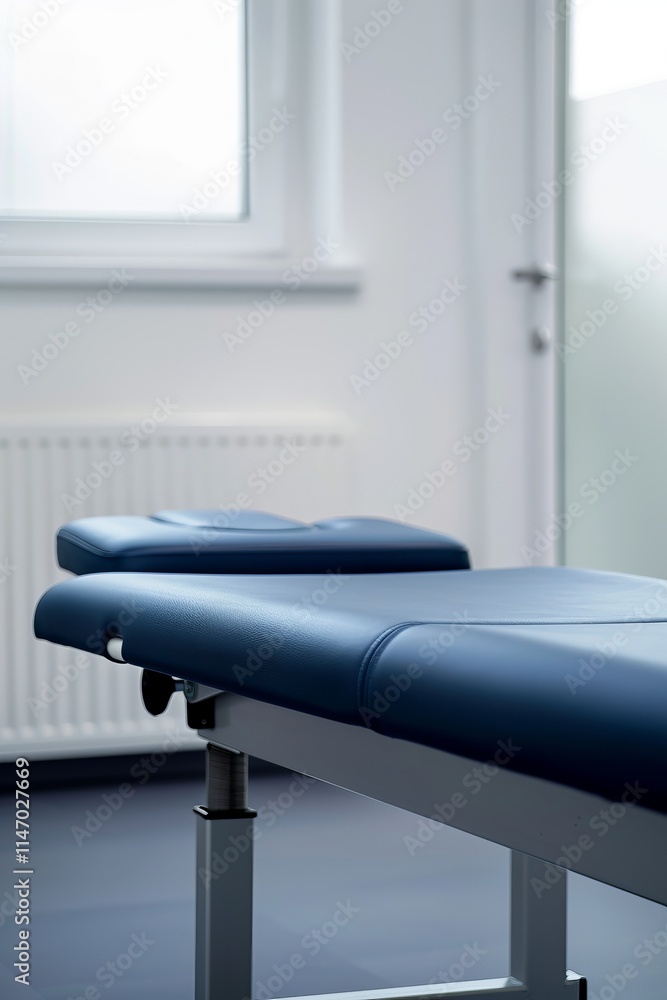 Poster clean background in physiotherapy setting ready for text insertion.