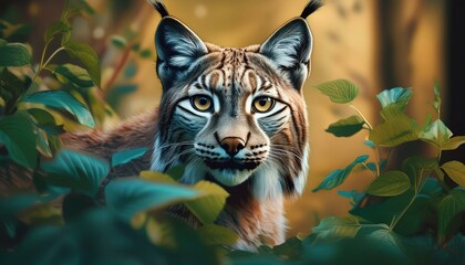 portrait of a lynx
