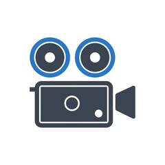 Modern Movie Camera Icon