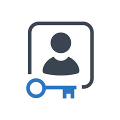 Profile Key Access Icon