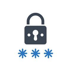Password Protection Lock Icon