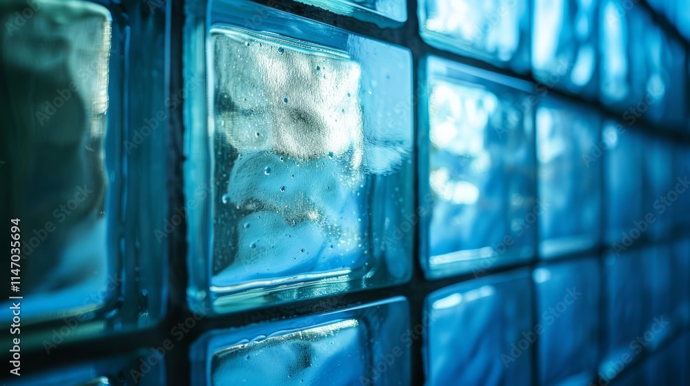 Poster shadowy outline of a glass texture background, adding transparency and depth to your compositions