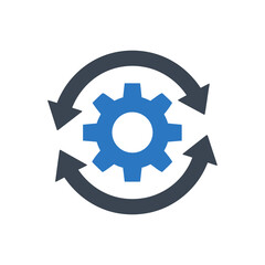 Process Automation Cycle Icon