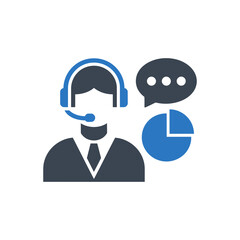 Customer Service Report Icon