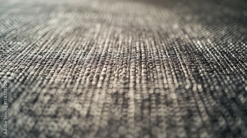 Poster a close up of a piece of fabric with a blurry background. the fabric has a pattern and he is made of