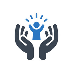 Supportive Hands Icon