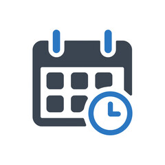 Calendar Time Planner Icon