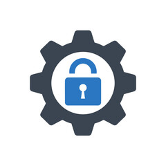 Secure Technology Settings Icon