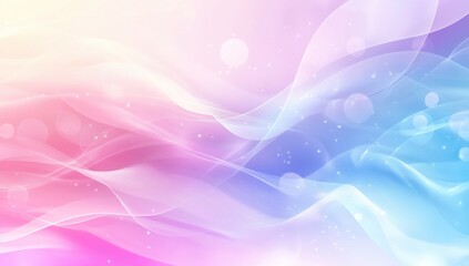Abstract gradient background with soft pastel colors and shapes, blurred edges and soft focus Generative AI