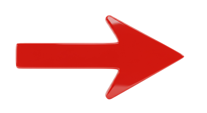 red arrow png, arrow on transparent background