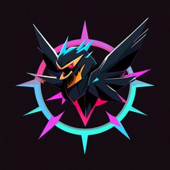 Cybernetic Avian:  Neon Nights