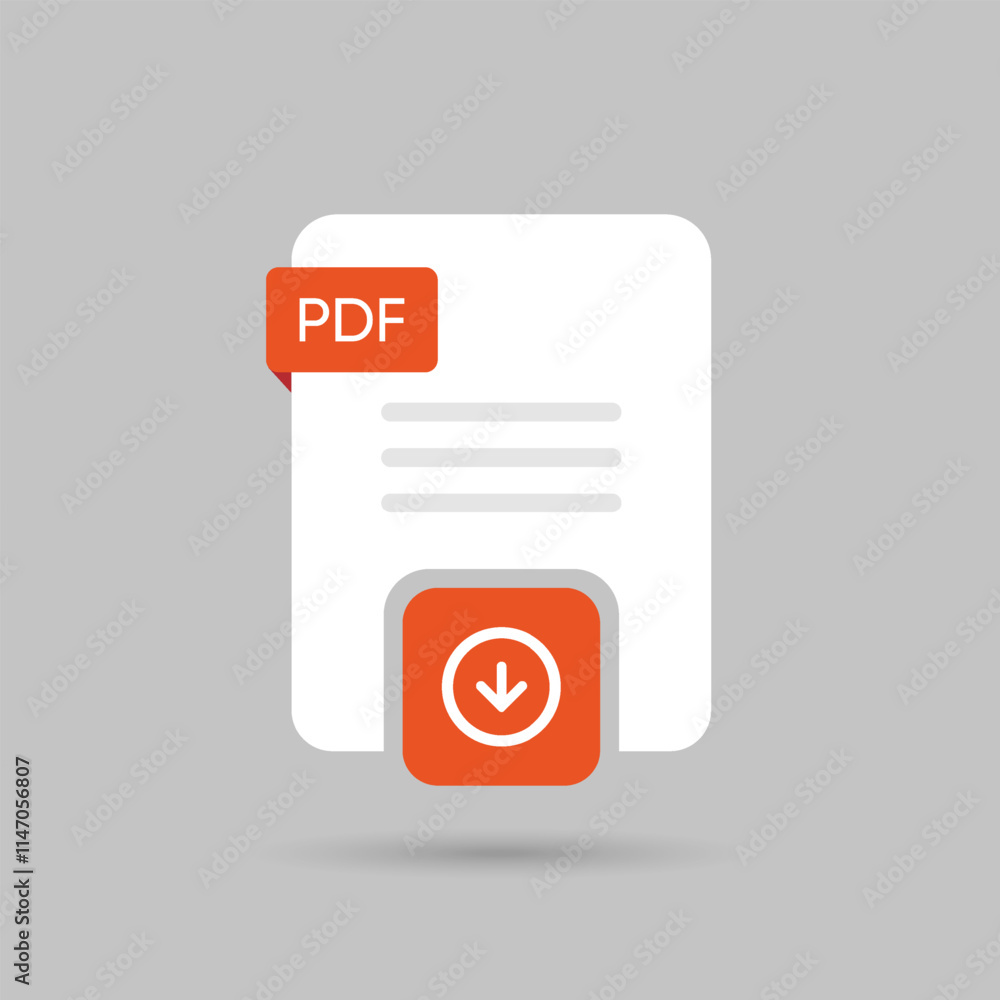 Poster Download button icon. Upload icon. Down arrow bottom side symbol. Click here button. Save cloud icon push button for UI UX, website, mobile application. Download pdf file button