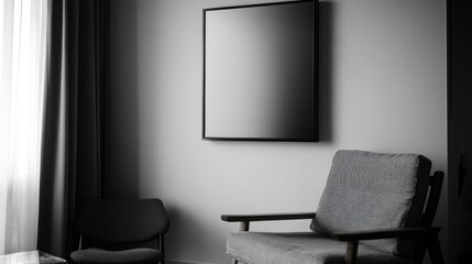 Modern Living Room Art Print