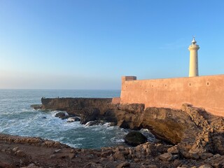 Fototapeta premium lighthouse on the coast